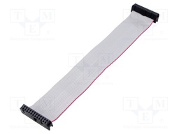 Ribbon cable with IDC connectors; Tape ph: 1.27mm; 0.2m