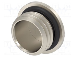 Stopper; brass; IP68; Entrelec; Gland: M12; 6mm; Thread: metric