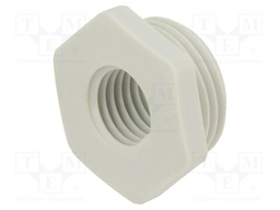 Reduction of threads for glands; Int.thread: M12; polyamide