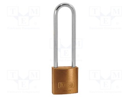 Padlock; brass; Application: gates,toolboxes,cabinets,sheds