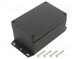 Enclosure: multipurpose; X: 81mm; Y: 125mm; Z: 59mm; 1550Z; aluminium