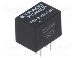 Converter: DC/DC; 3W; Uin: 18÷75V; Uout: 24VDC; Iout: 125mA; DIP; 2.7g