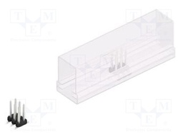 Connector: pin strips; pin header; male; PIN: 6; 2mm; SMT; 2x3; 100V