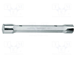 Wrench; tubular; tool steel; 110mm; double-sided