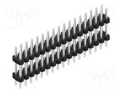 Connector: pin strips; pin header; male; PIN: 34; 2mm; THT; 2x17