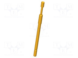 Test needle; Operational spring compression: 4mm; 5A; Ø: 1.8mm