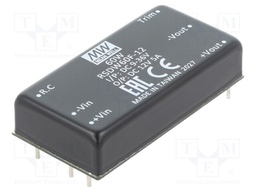 Converter: DC/DC; 60W; Uin: 9÷36V; Uout: 12VDC; Iout: 5A; 2"x1"; 37.6g