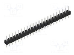 Connector: pin strips; pin header; male; PIN: 22; 2.54mm; THT; 1x22