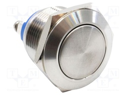 Switch: vandal resistant; Pos: 2; SPST-NO; 2A/36VDC; IP65; OFF-(ON)