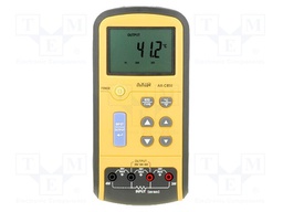 Calibrator; RTD; R range: 0,01÷400/1500/3200Ω; Unit: °C,°F