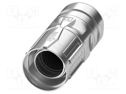 Enclosure for connectors: M23; straight; IP67; CA; Gasket: NBR