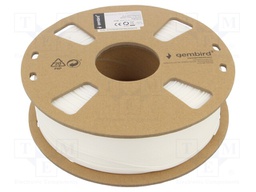 Filament: PLA+; 1.75mm; white; 195÷235°C; 1kg