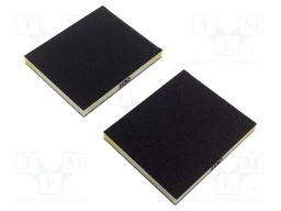 Sponge; 120x100x12mm; 2pcs; Granularity: 100