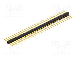 Connector: pin strips; pin header; male; PIN: 30; 2.54mm; SMT; 1x30