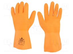 Protective gloves; Size: 8; latex; VENIFISH VE990