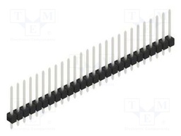 Connector: pin strips; pin header; male; PIN: 26; 2.54mm; THT; 1x26