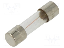 Fuse: fuse; time-lag; 63mA; 250VAC; cylindrical,glass; 5x20mm; S506