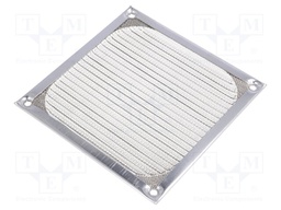 Guard; 120x120mm; Mat: metal; Mounting: screw