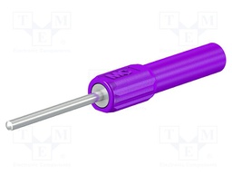 Probe tip; 19A; violet; Tip diameter: 2mm; Socket size: 4mm