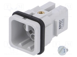 Connector: rectangular; male; EPIC H-D; PIN: 9; 8+PE; size H-A 3