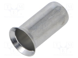 Tip: bootlace ferrule; non-insulated; copper; 35mm2; 18mm; tinned