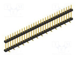 Connector: pin strips; pin header; male; PIN: 29; 2mm; SMT; 1x29