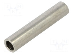 Spacer sleeve; 8.2mm; cylindrical; stainless steel; Øint: 12mm