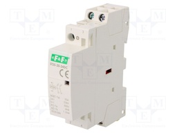 Contactor: 2-pole installation; NO x2; 24VDC; 25A; DIN
