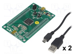 Dev.kit: ARM CORTEX-M3; USB B mini; GPIO,SWD,USB