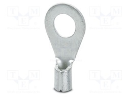 Non-insulated; Body: silver; Tip: ring