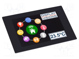 Display: TFT; 3.5"; 480x320; Illumin: LED; Dim: 100x65x12mm