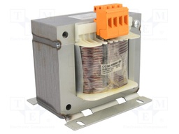 Transformer: mains; 400VA; 400VAC; 24V; Leads: terminal block; IP00
