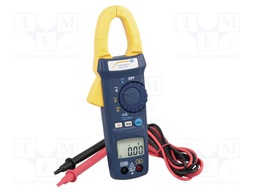 Meter: multifunction; digital,pincers type; Øcable: 25mm; 0÷1000Ω