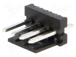 Socket; wire-board; male; PIN: 4; 3.96mm; THT; MAS-CON; tinned