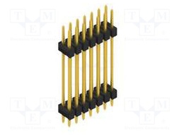 Connector: pin strips; pin header; male; PIN: 14; 2.54mm; THT; 2x7