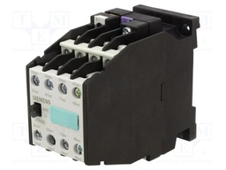 Contactor: 8-pole; NC x3 + NO x3; 24VAC; 10A; DIN; screw terminals