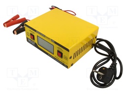 Charger: for rechargeable batteries; 15A; 6/12/24VDC; 98%