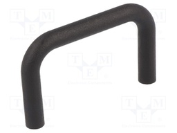 Handle; Mat: polyamide; black; H: 32mm; L: 53.5mm; W: 6.3mm