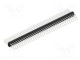 Connector: pin strips; pin header; male; PIN: 72; 2.54mm; SMT; 2x36
