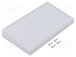 Enclosure: desktop; TENCLOS SLANT SLOPE; X: 145mm; Y: 85mm; ABS