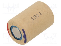 Re-battery: Ni-MH; 4/5SC; 1.2V; 2000mAh; Ø23x34mm