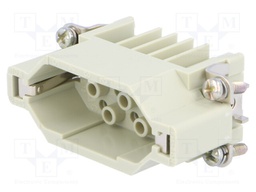 Connector: HAN; male; Han D; PIN: 15; 15+PE; size 10A; w/o contacts