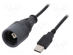 Transition: adapter cable; internal bayonet,push-pull; UL94V-0