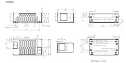 Power supply: switched-mode; 100W; 90÷132/187÷264VAC; OUT: 1; 5VDC