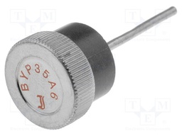 Diode: rectifying; 600V; 35A; 130A; Ø12,75x4,2mm; anode on wire