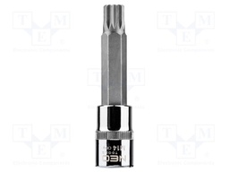 Socket; socket spanner; Bit: spline (12-angles); Size: XZN M14
