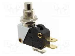 Microswitch SNAP ACTION; with pin; SPDT; ON-(ON); Pos: 2