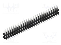 Connector: pin strips; pin header; male; PIN: 58; 2mm; SMT; 2x29