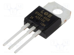 Triac; 600V; 6A; TO220AB; Igt: 50mA; Ufmax: 1.55V