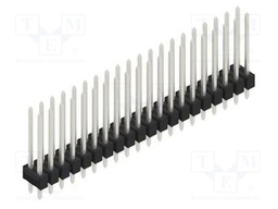 Connector: pin strips; pin header; male; PIN: 40; 2.54mm; THT; 2x20